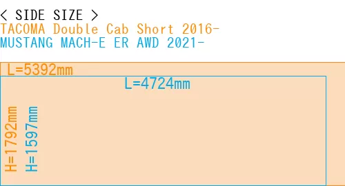 #TACOMA Double Cab Short 2016- + MUSTANG MACH-E ER AWD 2021-